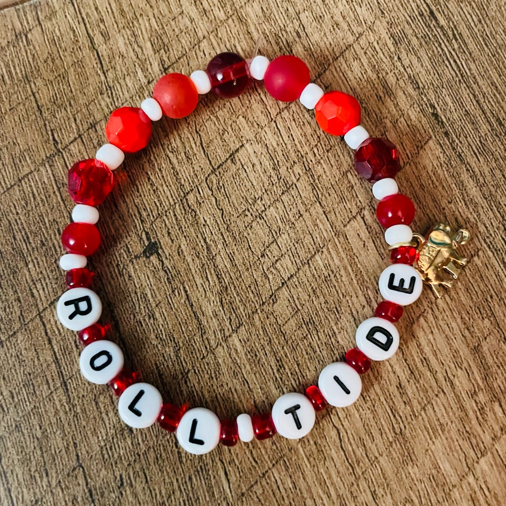 Alabama Crimson Tide Bracelet